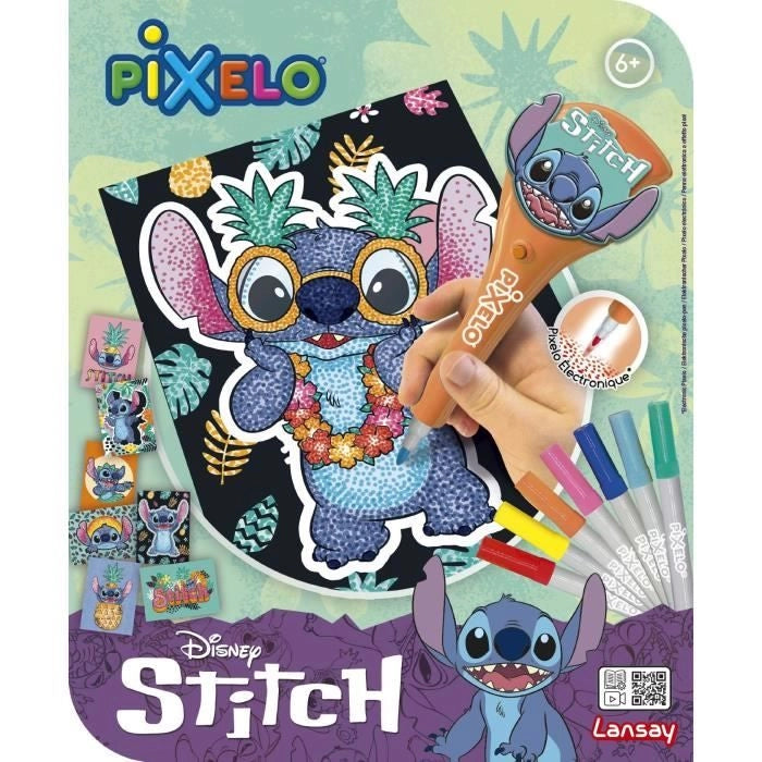 GIOCATTOLO - LANSAY - Pixelo Stitch - 8 illustrazioni - Multicolore - Dai 6 anni