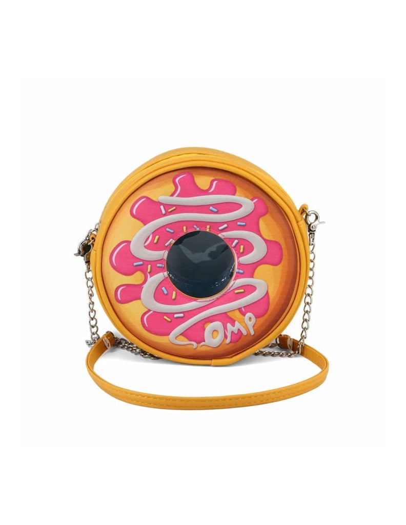 OH MY POP! ROSA BORSA A TRACOLLA ROTONDA CIAMBELLA POPNUT - ZENCOCCO