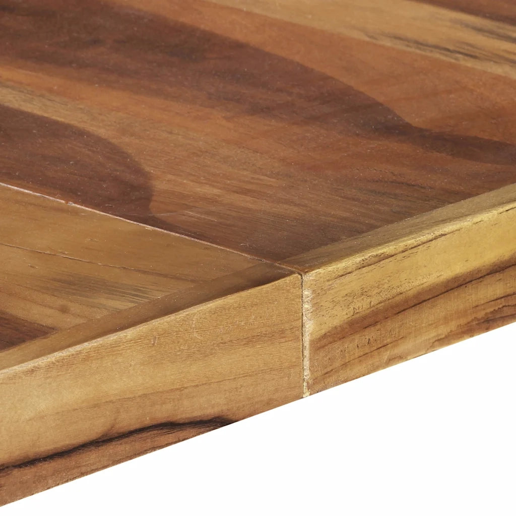 Tavolo da Pranzo 140x140x75 cm in Legno Massello 321574