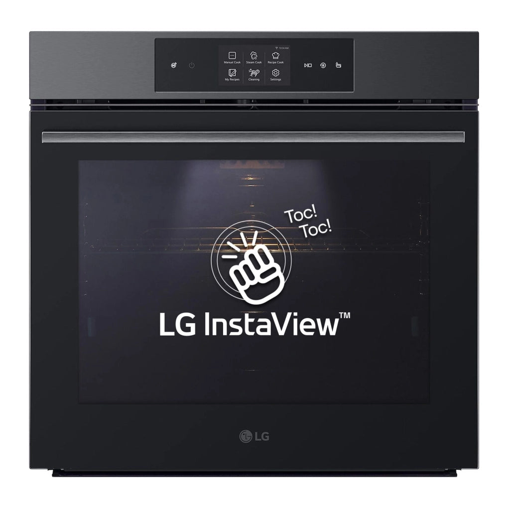 LG InstaView WSED7665B Forno a vapore 76L Classe A++ Display 4,3" EasyClean Wi-Fi