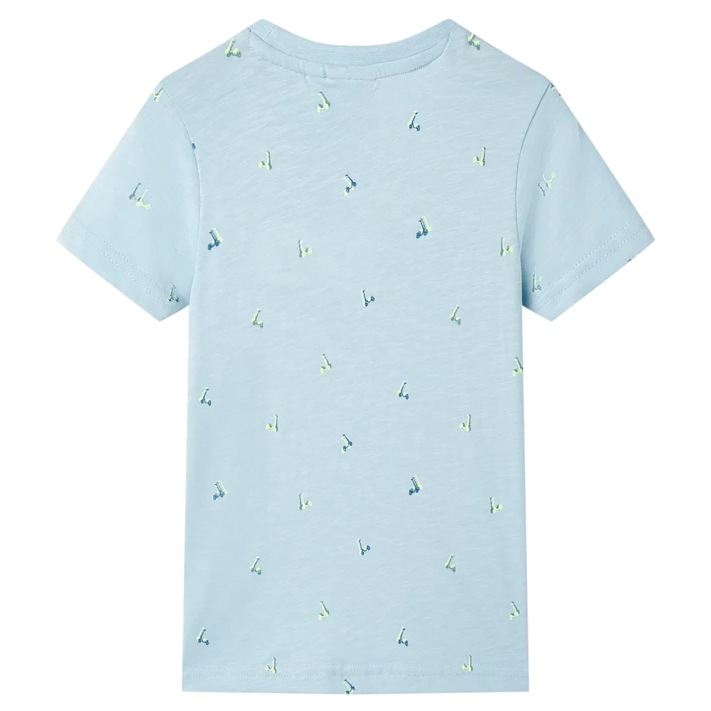 Maglietta da Bambino Azzurra 116cod mxl 110823