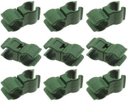 Accessori per giardinaggio - Connettore per piante 50 pezzi - Connettore in canna - Rotante clip di connessione - Accessori per giardino - Diametro interno 11 mm - Connettore per piante