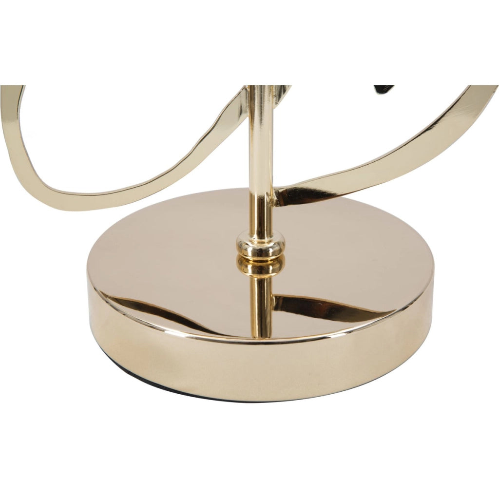 Lampada da Tavolo VKH126, Nero, Metallo, 30x30x54,5 cm