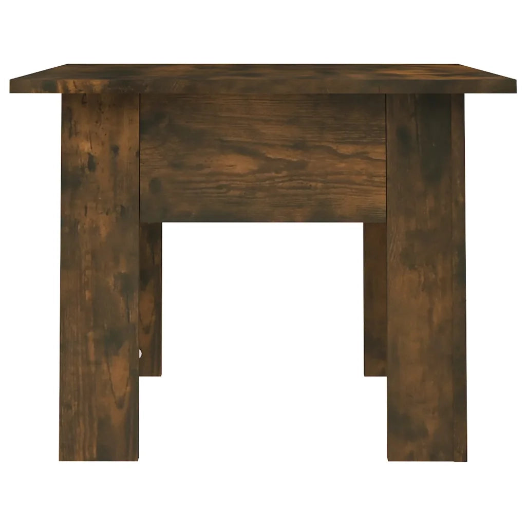 Tavolino da salotto | Tavolino da caff¨¨ | Tavolino da Soggiorno Rovere Fumo 55x55x42 cm in Truciolato