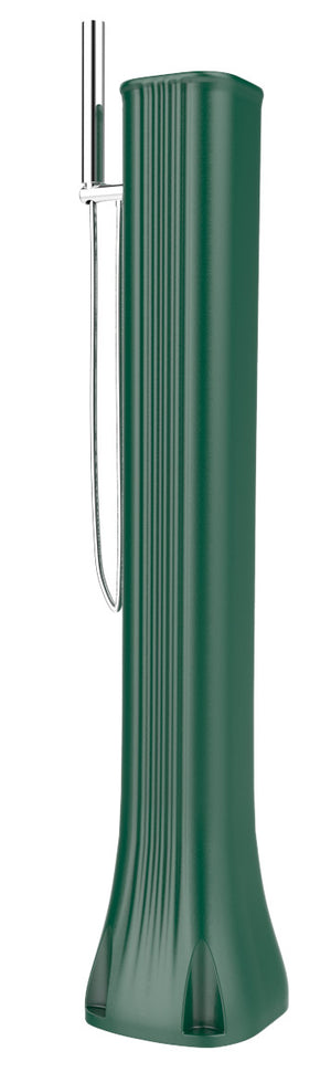 Doccia Solare da Giardino 23L Miscelatore e Doccetta Mobile Arkema Happy Go Verde Scuro