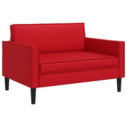 Poltrona XXL Rosso Similpelle 42043534