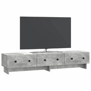 Mobile TV | Armadietto TV | Mobile Porta TV con cassetto Grigio Cemento 147 x 34,5 x 30 cm