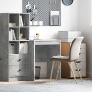 Scrivania Grigio cemento 60 x 50 x 76 cm 869413
