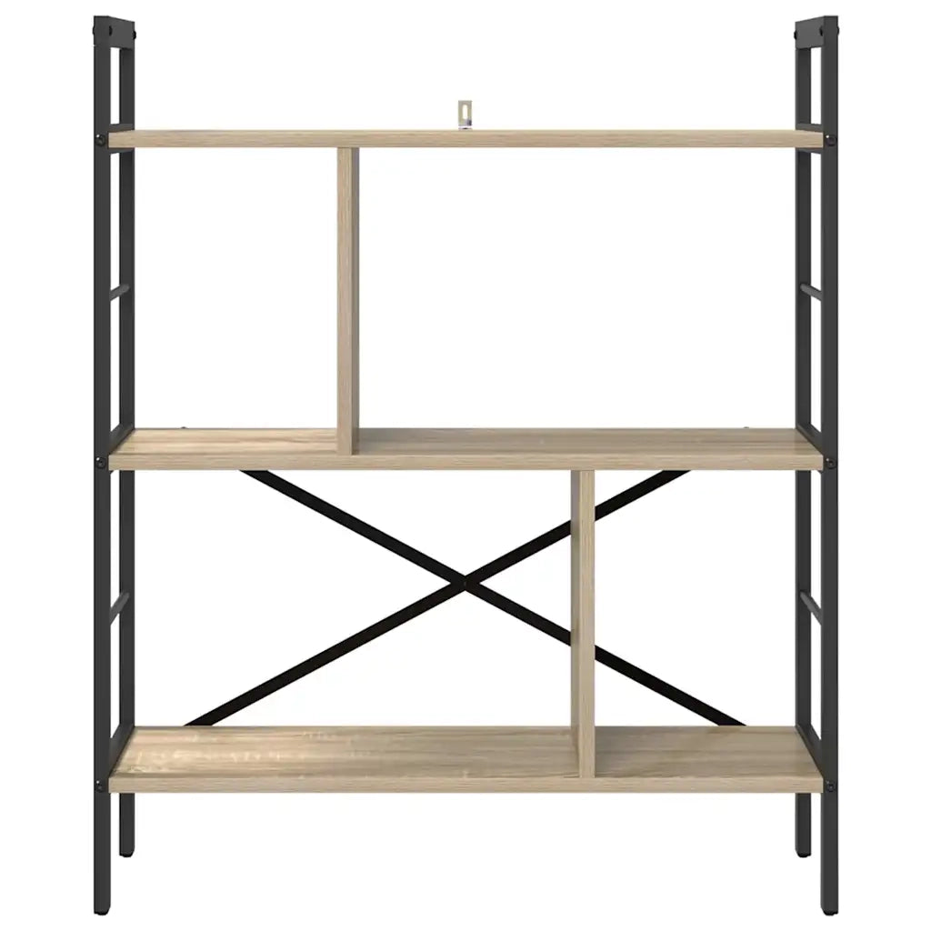 Libreria Rovere Sonoma 75 x 30 x 91 cm Legno multistrato 883971