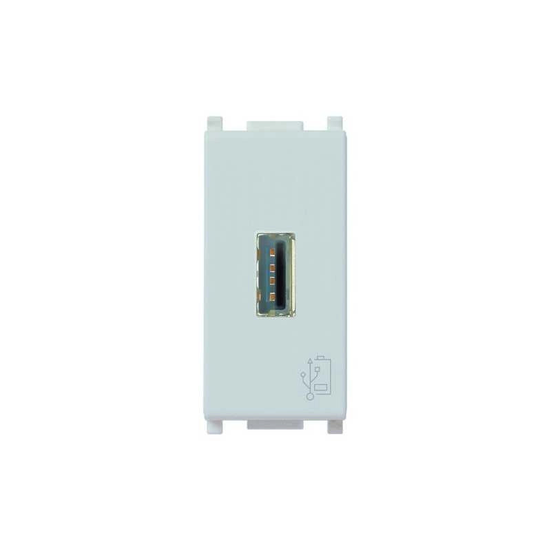 14292.Sl Unità Alimentazione Usb 5V1,5A 1M Silver Plana