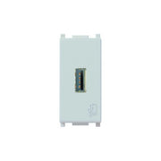 14292.Sl Unità Alimentazione Usb 5V1,5A 1M Silver Plana
