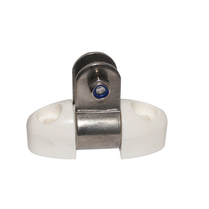SUPPORTO A FORCELLA  ACCIAIO/NYLON
