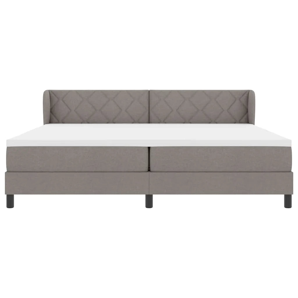 Letto a molle con materasso Talpa 200 x 200 cm Tessuto 3340112