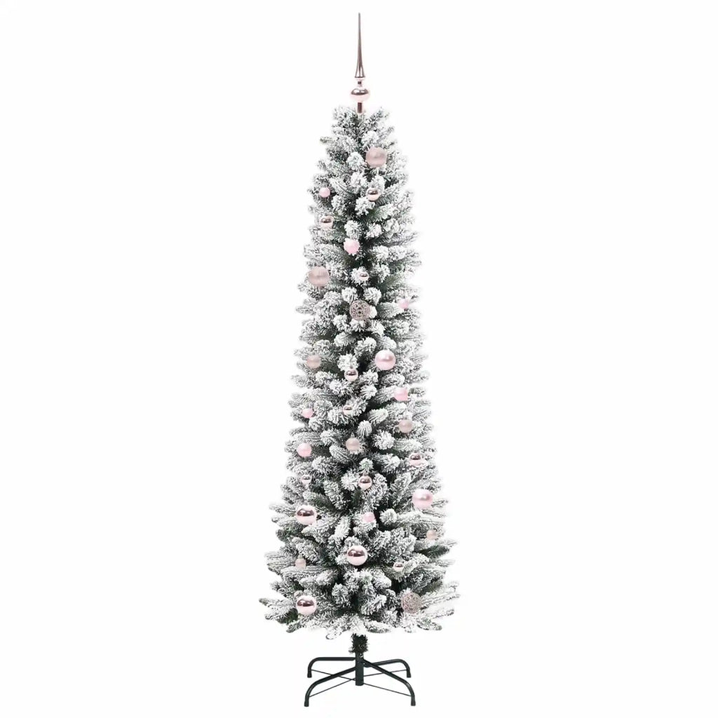 Albero di Natale | Decorazioni natalizie artificiale con 150 LED Bianco 150 cm