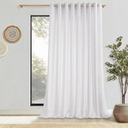Tende Plus - Tende extra larghe per soggiorno in lino moderno - 245 cm lunghi, 300 cm larghi