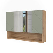 Vicco Specchio contenitore bagno Verde salvia 80.1 x 55 cm