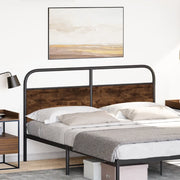 Testiera di Ricambio Rovere Fumo 160 cm in Acciaio e Legno Multistrato 4100244