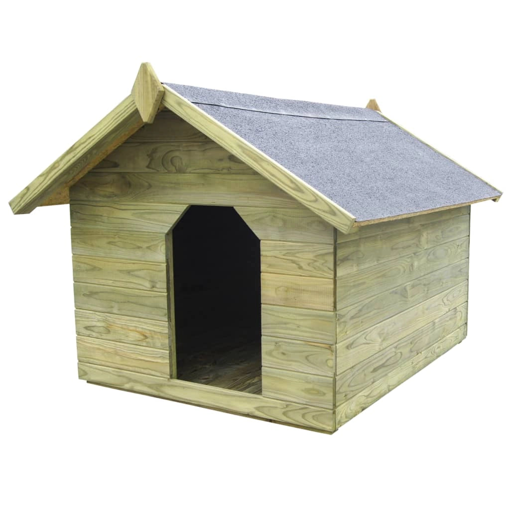 Nicchia da giardino con tetto apribile 105 x 123 x 90 cm in legno di pino impregnato 02_0001531