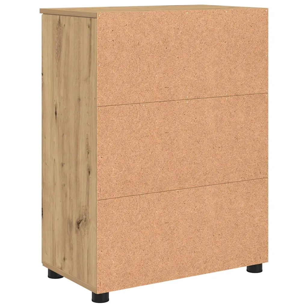 Mobile da Bagno con porta Rovere artigianale 60 x 35 x 80 cm 883313