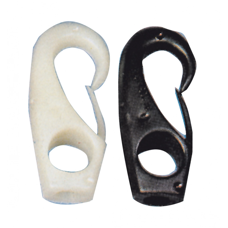 MOSCHETTONE NYLON BIANCO Ø MM.8