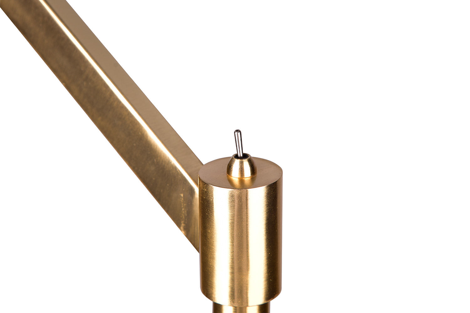 Piantana da Interno Attacco E27 in Metallo Ottone Opaco