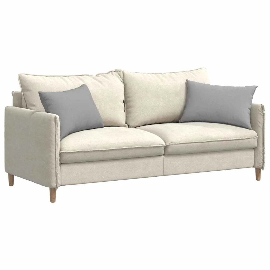 Cuscini da Divano 2 pcs Grigio Nuvola 60 x 40 cm Tessuto