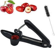 Ottavatore per frutta - Acciaio inossidabile e plastica - Per la rapida eliminazione delle pietre di frutta - Per sbucciare la frutta a mano