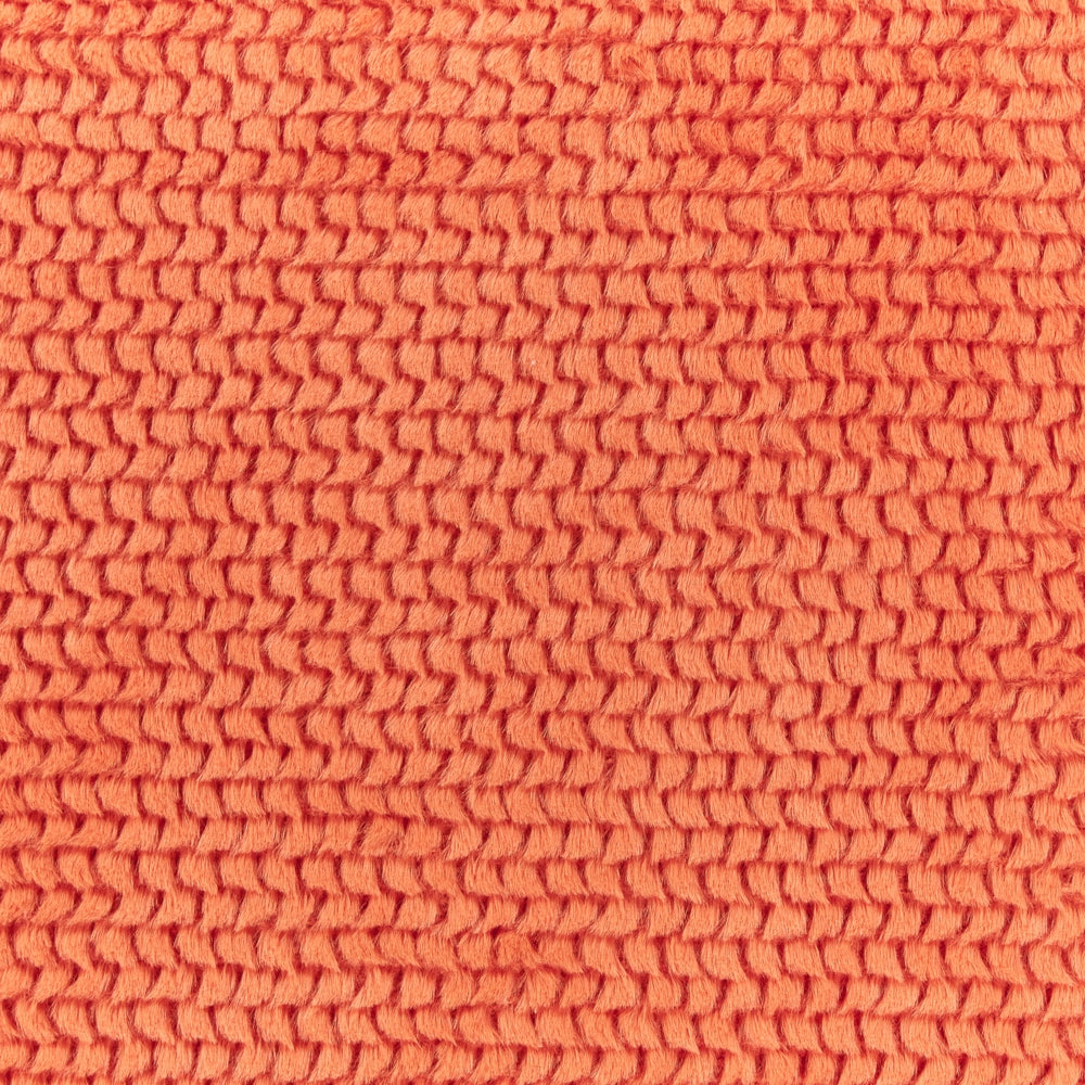 Coperta arancione in poliestere 200 x 220 cm copriletto decorativo in morbida pelliccia plaid