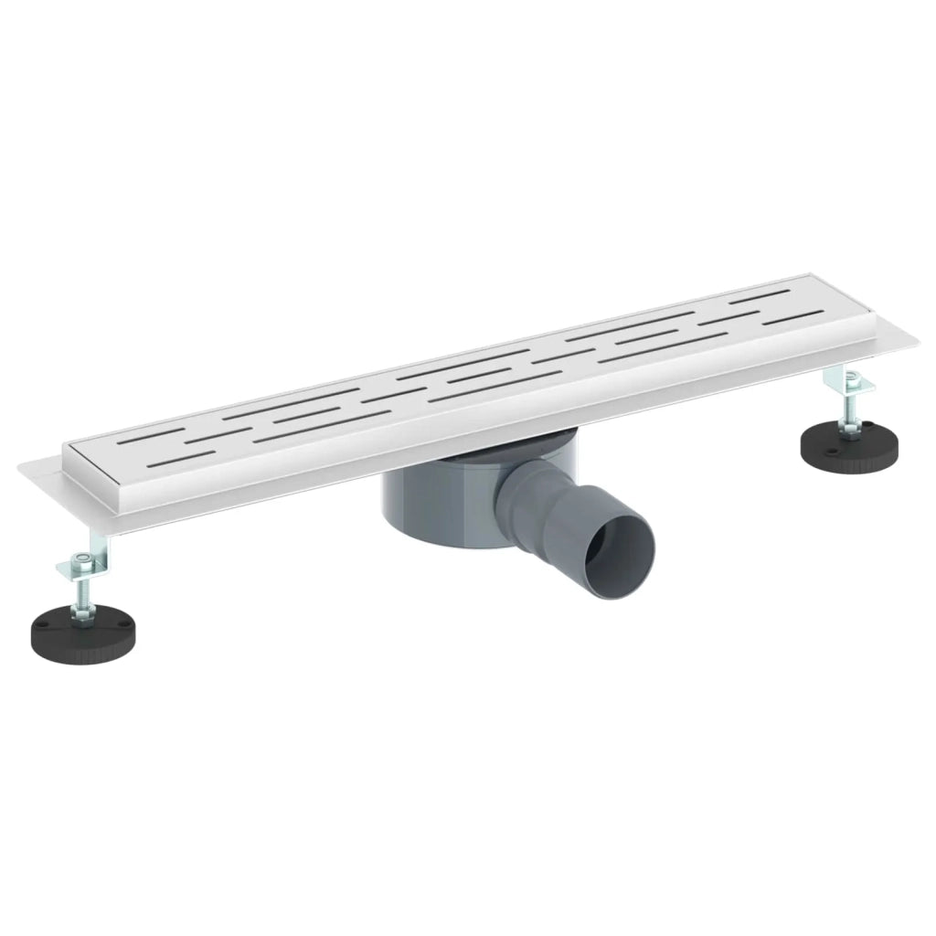 Scarico doccia con copertura in vetro e sifone a 360° 50 cm 42015979