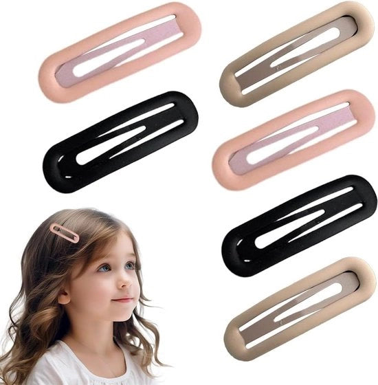 Set da 6 pezzi di spille metalliche antiscivolo - 68 cm di lunghezza.