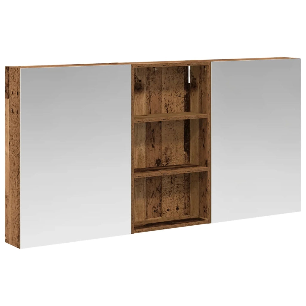 Set di Armadi da Bagno 3 pz 140 x 14,5 x 70 cm 3403782