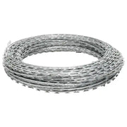 Filo Spinato Concertina Elicoidale in Acciaio Zincato 60 m 141076