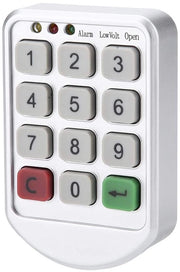 Blocco di sicurezza elettronico senza chiave per armadi - Sicurezza duratura e compatta - Accesso digitale - Facile da installare - Per armadi e cassetti