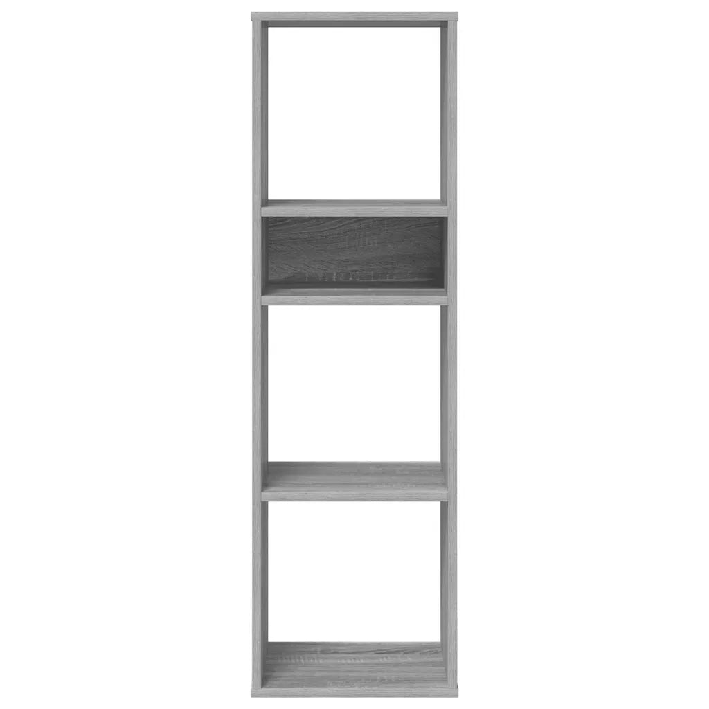 Libreria Grigio Sonoma 34x31x112 cm in Legno Multistrato 860288