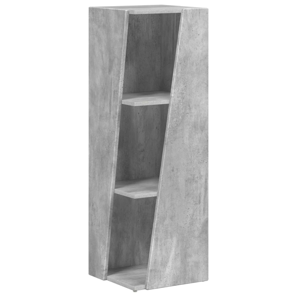 Mensola laterale Grigio cemento 33 x 32 x 100,5 cm CFW9877340
