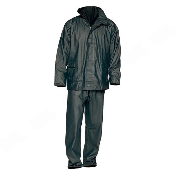 GIACCA E PANTALONE IMPERMEABILE  taglia XL - verde  - SOCIM