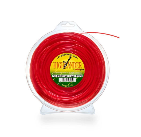 Arno Filo per Decespugliatore Nylon Quadro 2.4mm 35mt