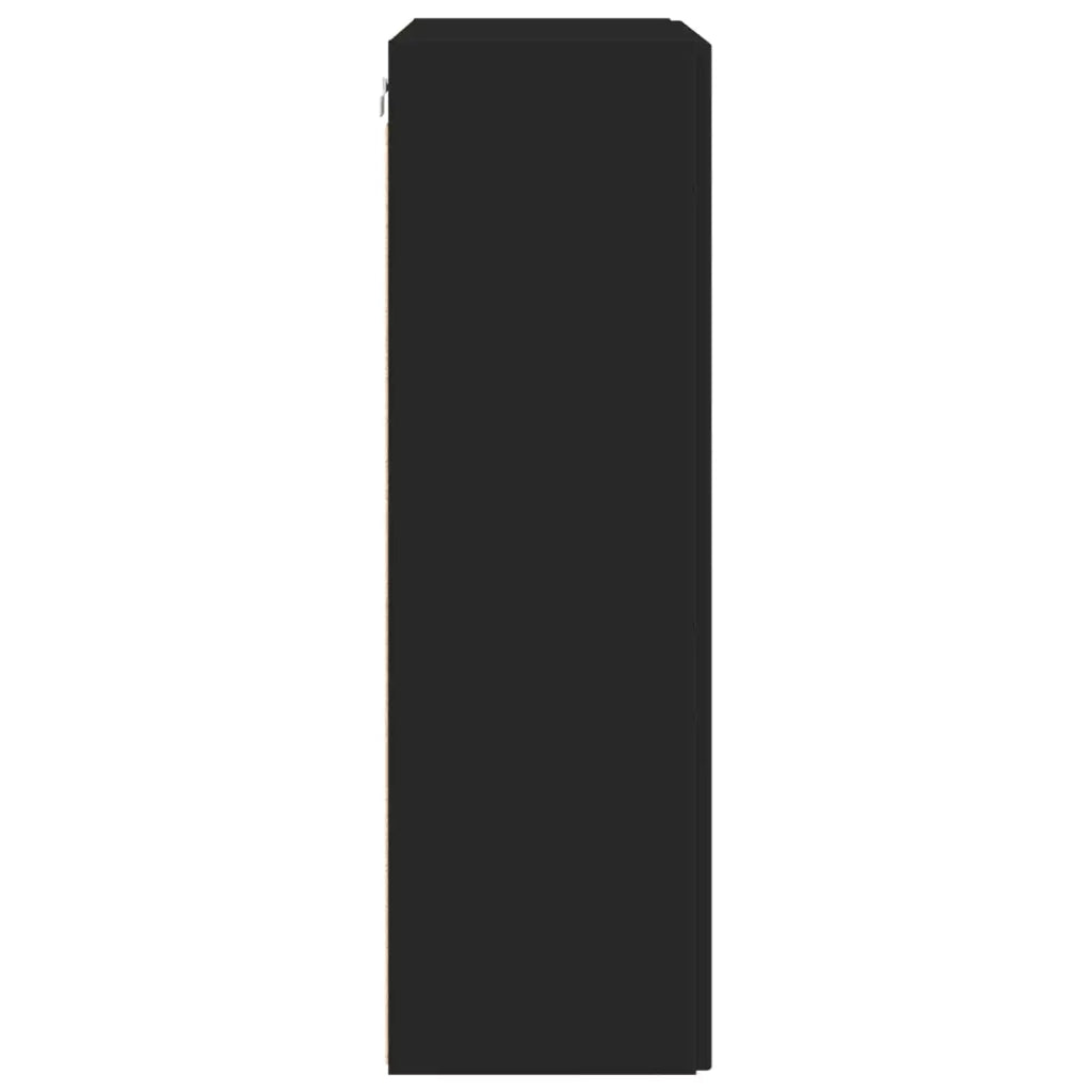Mobile TV da parete Nero 59,5 x 31 x 100 cm Legno multistrato 892370
