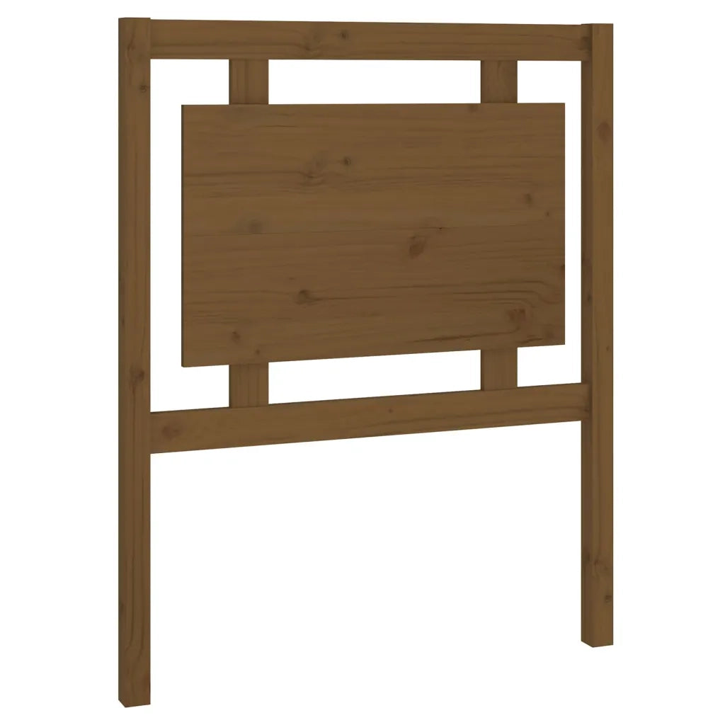 Testiera | Testata per Letto ambra 80,5x4x100cm in Legno Massello di Pino