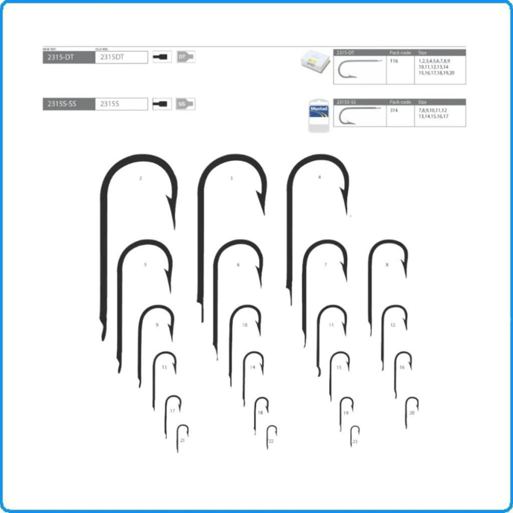Mustad ami da pesca per palamito n.13 2315dt confezione da 100 pezzi