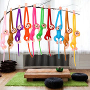 Trade Shop - Peluche Scimmia Da 65 Cm Braccia Lunghe Giocattolo Per Bambini In Vari Colori -