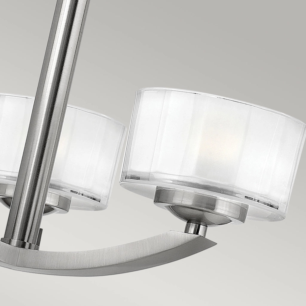 Lampada a Soffitto Industrial 2 Luci Tyr In Acciaio Nero Paralumi A Gabbia