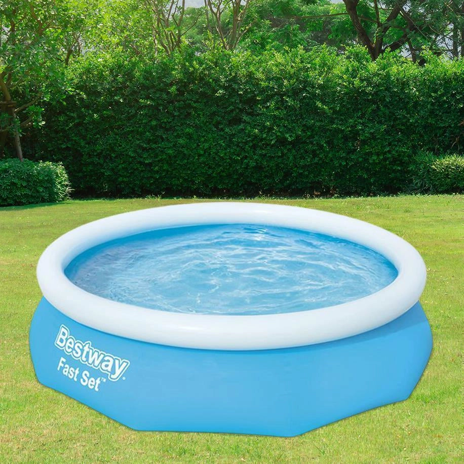 PISCINA GONFIABILE 305 X 76 CM AUTOPORTANTE FUORI TERRA POMPA FILTRO FAST SET
