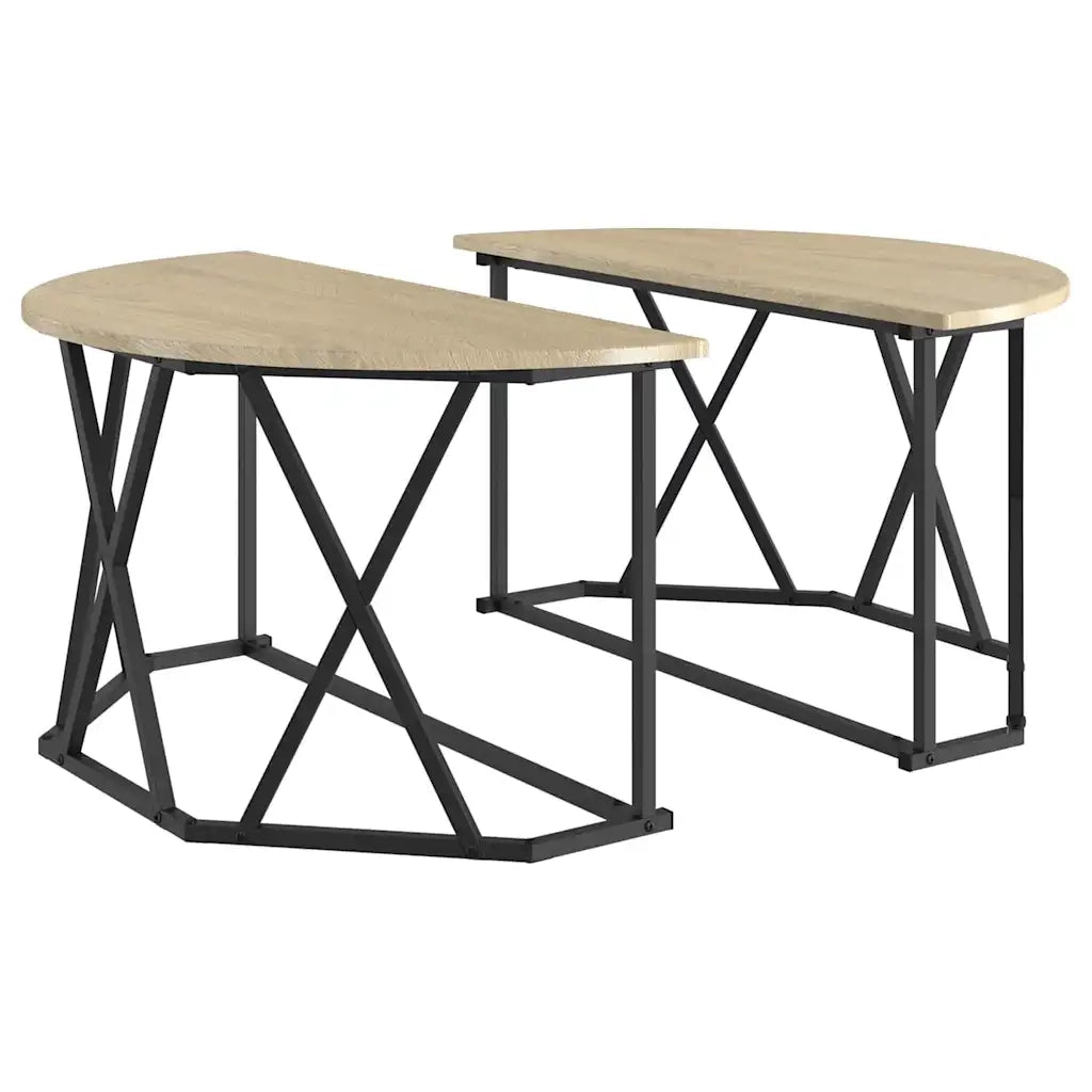 Tavolino da salotto Rovere Sonoma 80 x 80 x 42 cm 868250