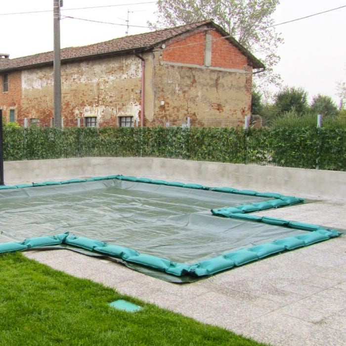 Salsicciotto 2,50 m ANTI RIBALTAMENTO ad acqua 25 cm in Pvc calandrato per piscina Lunghezza: 2.50 m