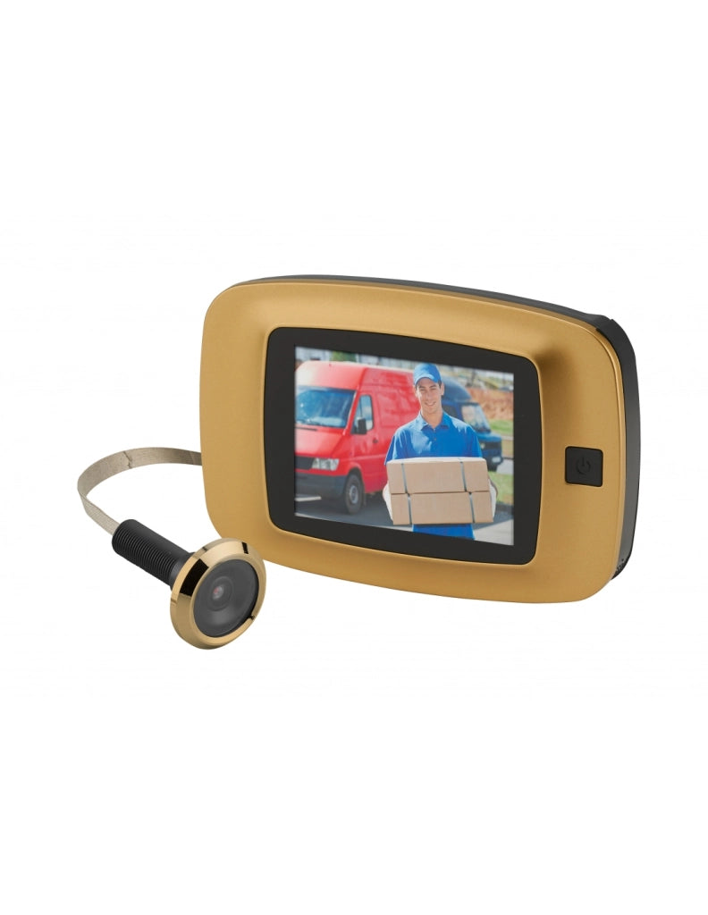 Spioncino digitale, angolo visivo 105°, dorato – THIRARD