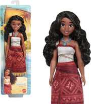 Disney Oceania 2 - Vaiana, bambola alla moda con outfit rimovibile ispirato al film e 2 accessori inclusi, collana e cav