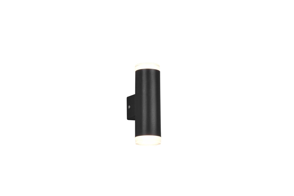 Applique da Interno a LED in Plastica Nero Opaco