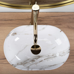 Lavabo Da Appoggio Rea Amelia Mini Aiax Shiny