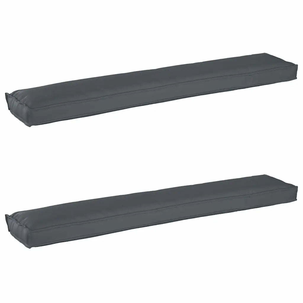 Set di Cuscini per Pallet 2 pcs Antracite 200 x 40 x 8 cm 42001728